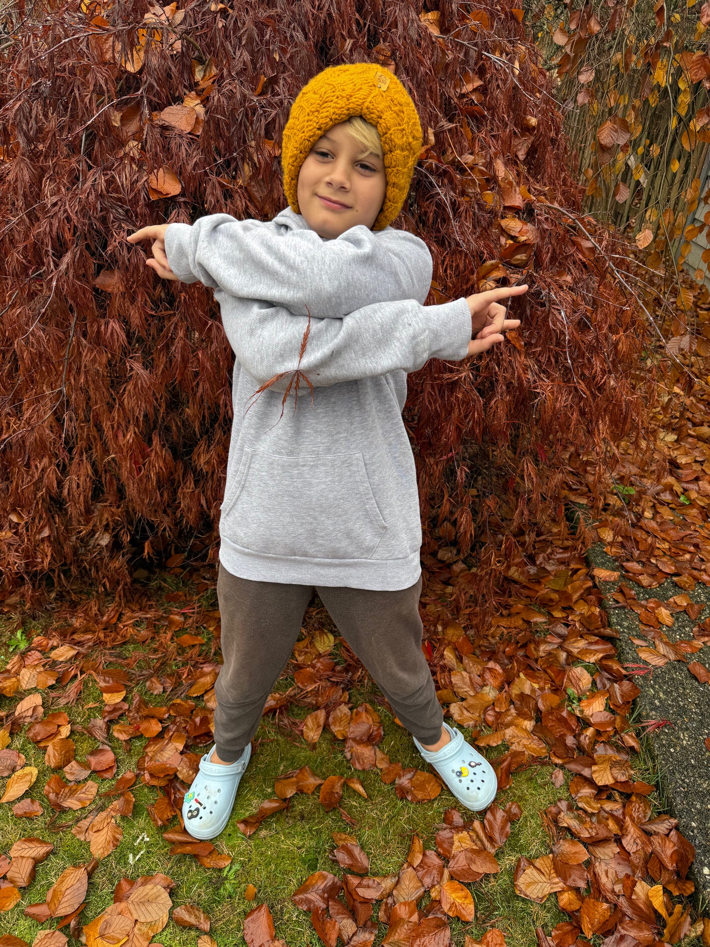 Zig-Zag Cable Beanie