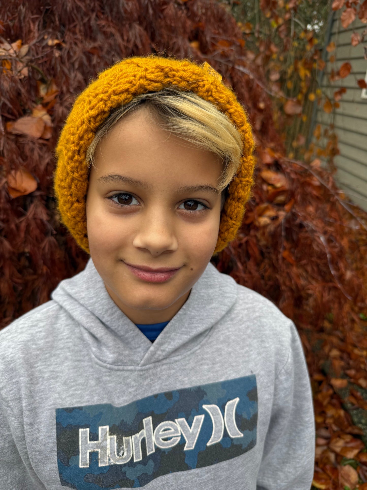 Zig-Zag Cable Beanie