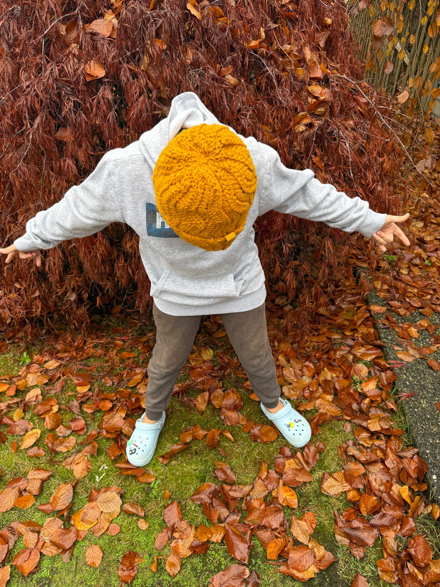 Zig-Zag Cable Beanie